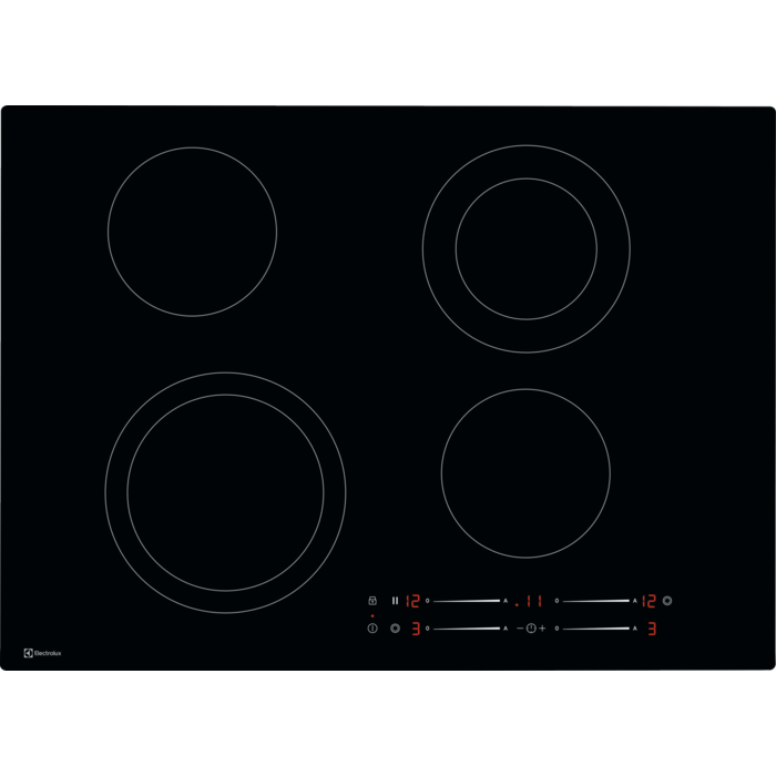 Vitrocéramique Plan de cuisson 68 cm