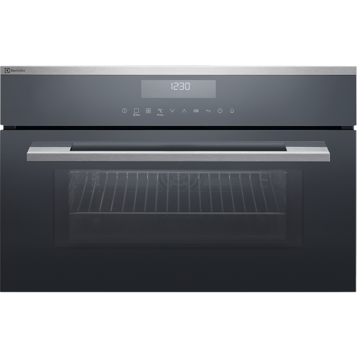 Einbaubackofen Compact EURO Chrom