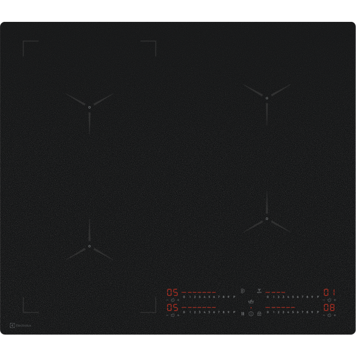 Plans de cuisson à induction Capteur de surcuisson SenseBoil SaphirMatt 60 cm